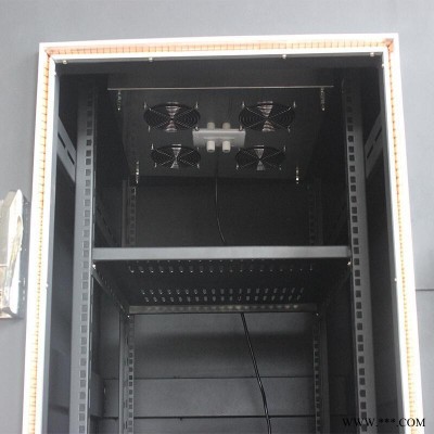 15U機柜尺寸 可以帶密碼鎖電磁屏蔽機柜