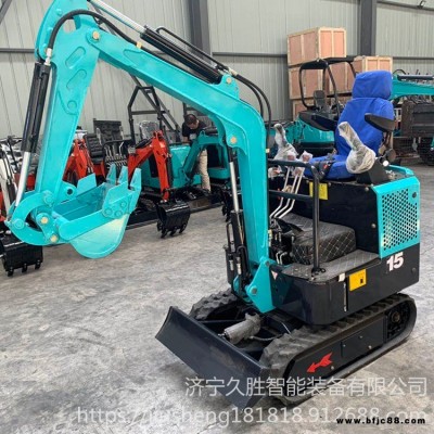 15小型挖掘機(jī) 履帶式路面溝渠清理微型挖掘機(jī) 廠家15型小型挖掘機(jī)大棚微型挖掘機(jī) 久勝迷你小挖
