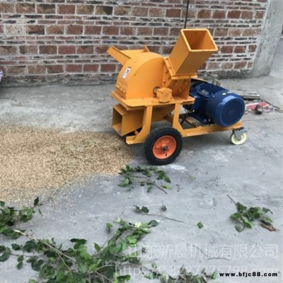 新晨柴油木材粉碎機 家具邊角料粉碎機 木地板破碎機 電動木屑機價格