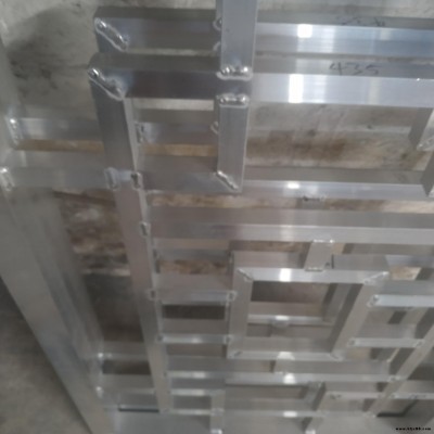 學校防護鋁窗花仿古建筑花窗 別墅酒店仿古四角花窗鏤空窗花 墻壁裝飾瓦粘土花窗