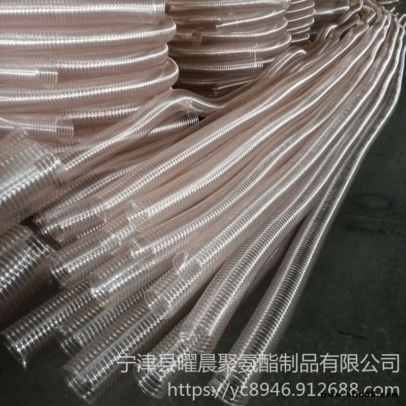 pu鋼絲吸塵通風管 木工車間吸塵管 環(huán)衛(wèi)車吸塵鋼絲管 陶瓷下料管 石墨烯導料管 聚氨酯鍍銅鋼絲軟管