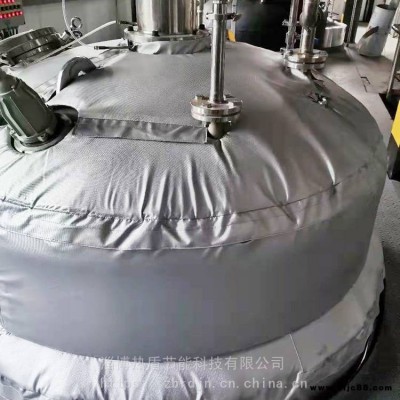 反應釜封頭保溫套 氣凝膠保溫衣 可重復使用隔熱套 保溫套 上門定制