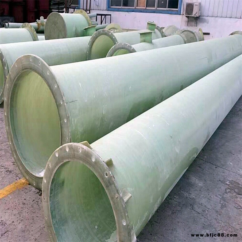 坤隆環保玻璃鋼管道 DN4000大口徑纏繞夾砂排污水管道 電纜保護管 拉纏電纜管