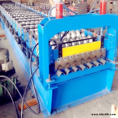 圓弧壓瓦機 780橫掛墻板壓瓦機 車間建筑橫掛板機 橫掛墻板壓瓦機 780橫掛板設備  昌益壓瓦機 熱銷 免費調(diào)試