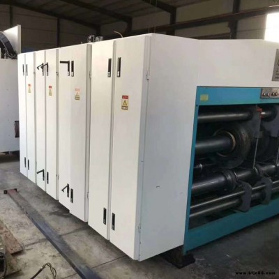 二手紙箱機械 高速江蘇辰光 門幅2800-1425型 三色印刷開槽機。電腦開槽。掛板。江蘇海力網紋輥。獨立前緣
