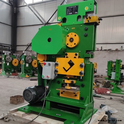 角鋼槽鋼沖孔機 帝誠機械 扁鐵槽鋼下料機 多功能角鐵槽鋼沖剪機廠家