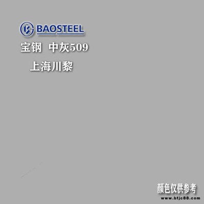 寶鋼彩涂卷中灰509、寶鋼彩涂板優(yōu)質(zhì)供應商TDC51DZ