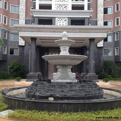 砂巖水缽噴泉雕塑 堅硬耐用石雕噴泉 大理石水缽噴泉雕塑 安豐