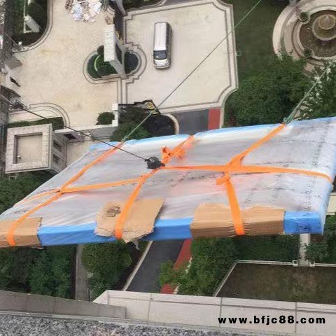 上海吊大理石上樓，上海高層吊裝大理石浴缸，上海吊運(yùn)家具沙發(fā)玻璃