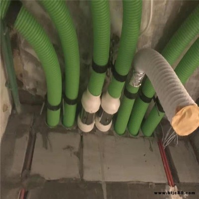 新風系統新風機專用PE管 75mm110mm食品級PE波紋管排風通風管道