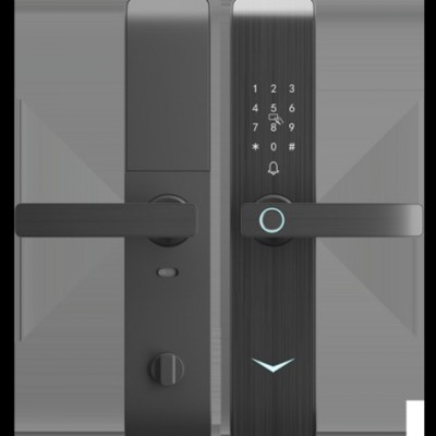 博克智能指紋鎖批發家用智能密碼鎖防盜門智能門鎖智能鎖廠家V2Q