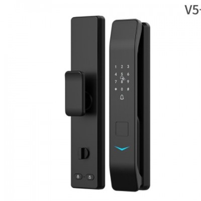 博克智能鎖全自動指紋鎖智能門鎖家用防盜門智能密碼鎖V5+批發