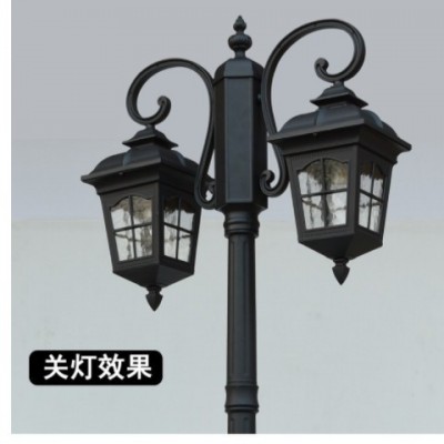 歐式庭院路燈別墅花園戶外防水庭院燈