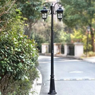 廠家定制庭院路燈小區公園廣場景觀燈市政園林高桿燈戶外街道路燈