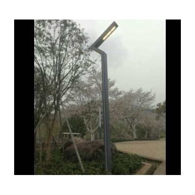 戶外型材鋁庭院燈現代簡約公園花園廣場街道路燈LED側發光防水燈