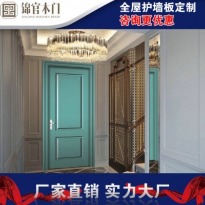 成都批發木門實木復合免漆套裝門 高檔PVC平開門衛生間廚房工程門