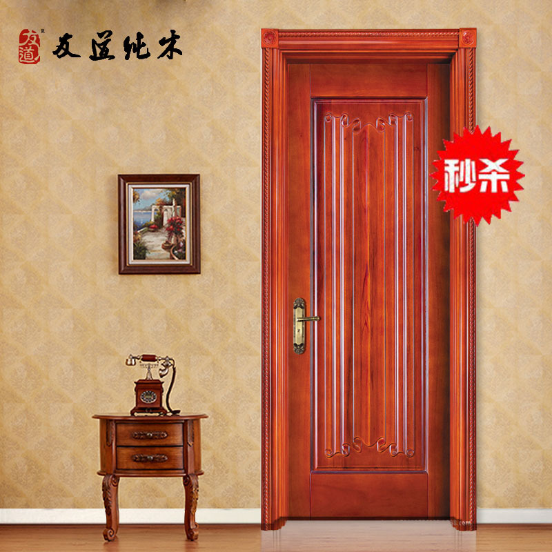 江陰仿古實木門價格示例圖2