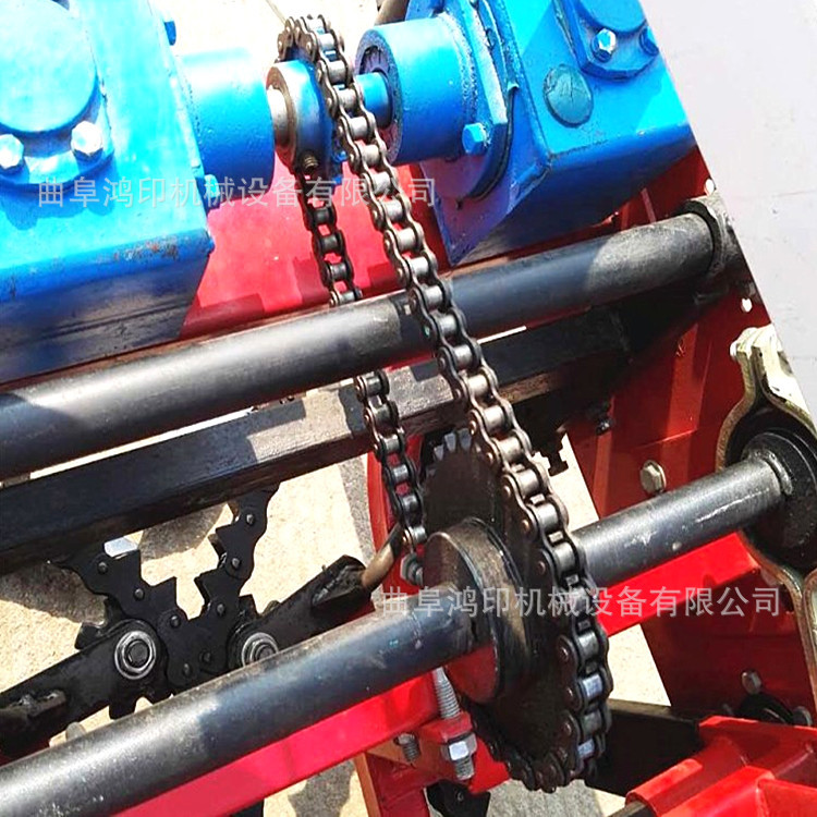 后輸出型花生收獲機 多功能花生起果機 四輪挖掘機示例圖12