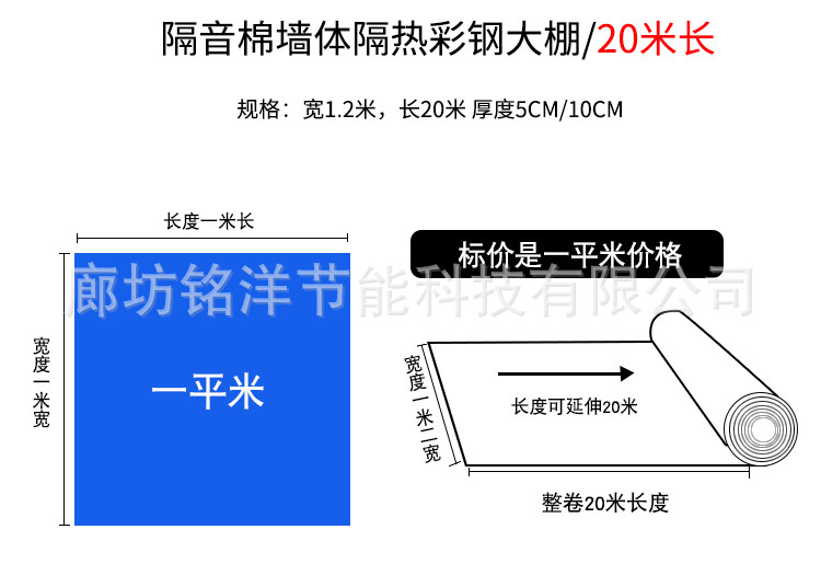 廠家直供玻璃棉卷氈隔音棉墻體輕鋼龍骨A級阻燃玻璃棉吸音保溫棉示例圖7