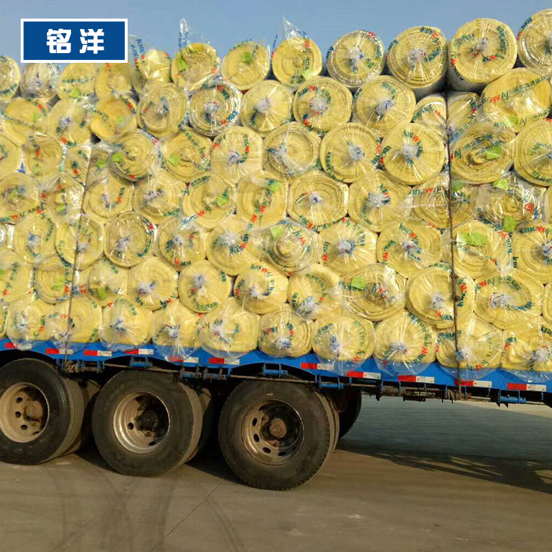 廠家直供玻璃棉卷氈隔音棉墻體輕鋼龍骨A級阻燃玻璃棉吸音保溫棉示例圖19