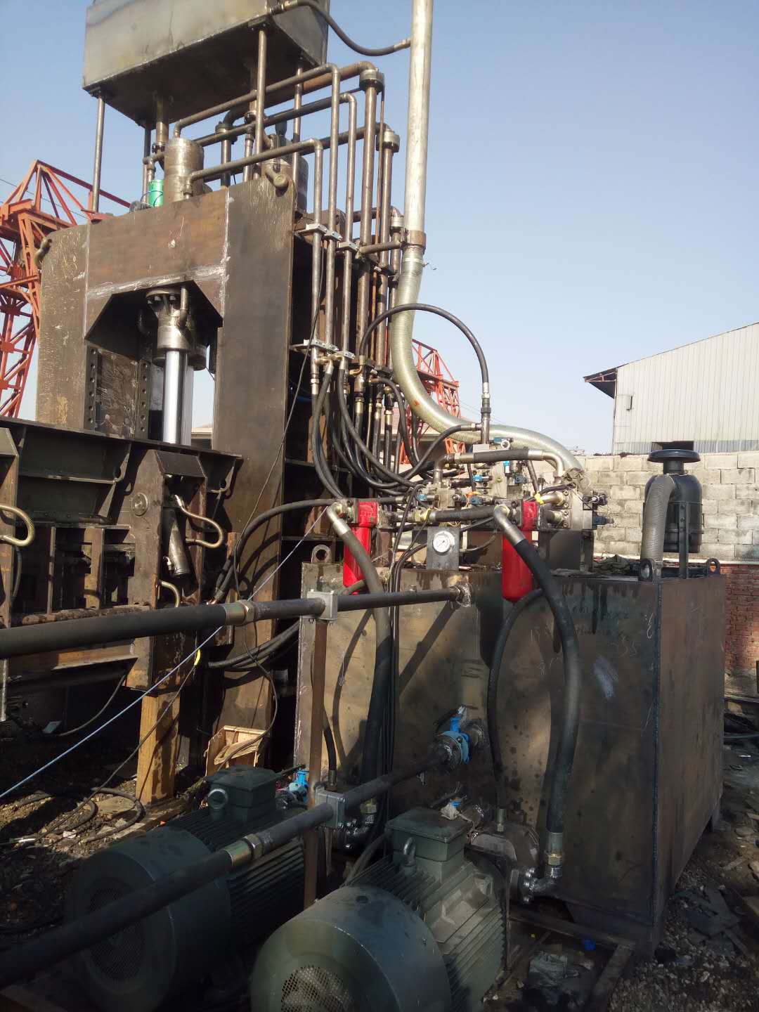源德直銷大型龍門剪切機 廢金屬鋼鐵剪切機 液壓龍門剪生產廠家示例圖16