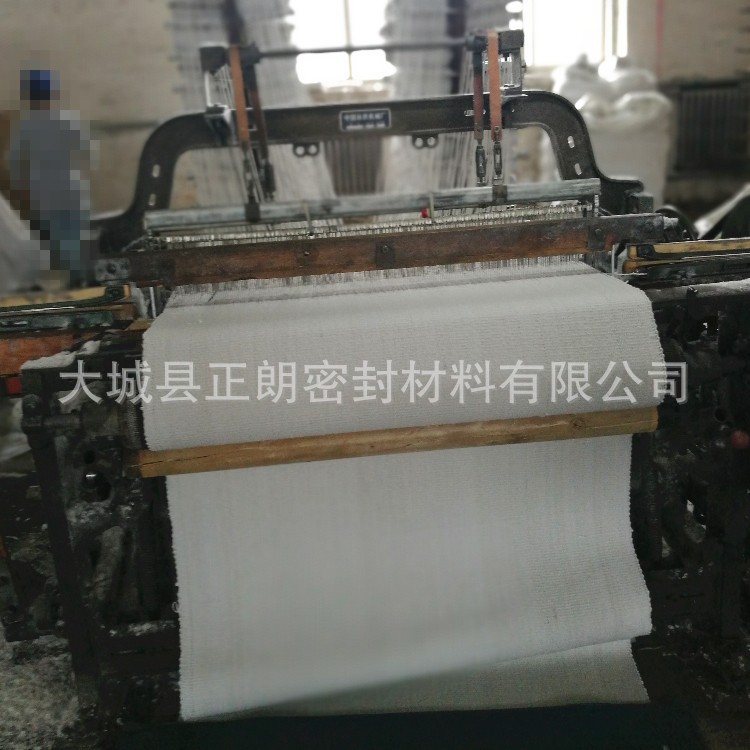 批發(fā)3mm厚加鋼絲陶瓷纖維布 耐高溫耐磨陶瓷纖維防火布示例圖5