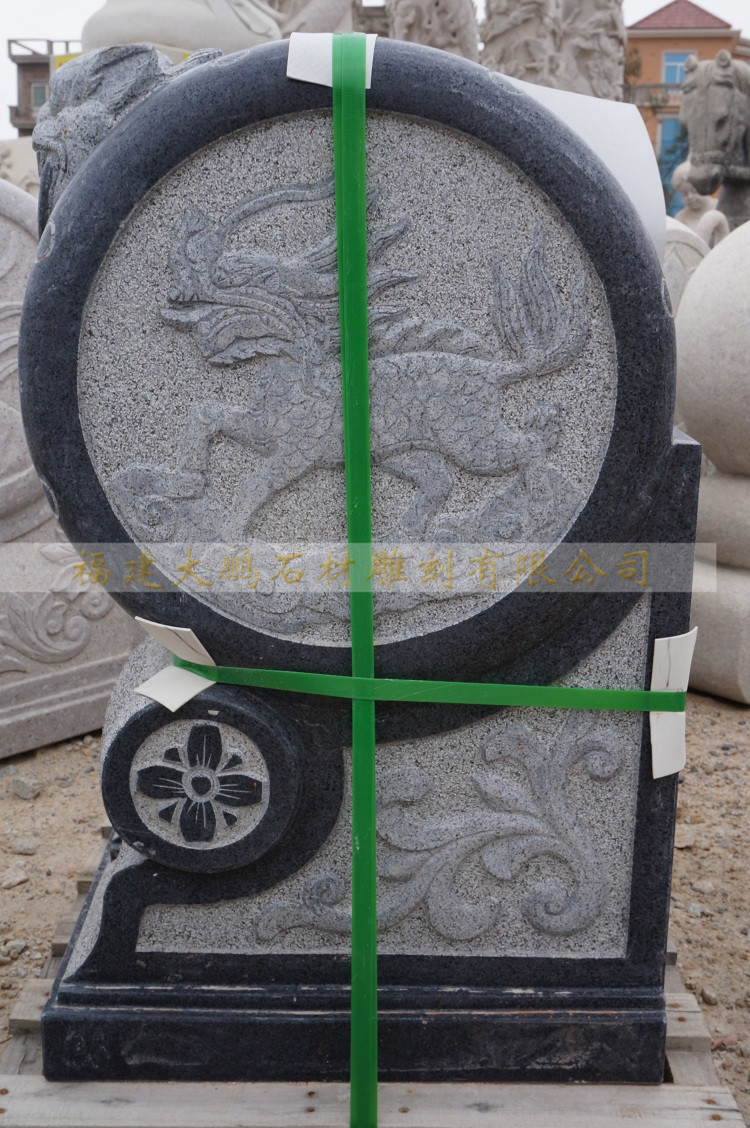 石雕門墩 抱鼓石漢白玉石鼓 庭院酒店門口裝飾門墩示例圖14