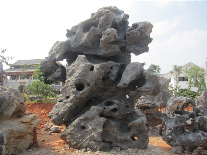 運城景觀石，臨汾園林石，呂梁園林黃蠟石，汾陽景觀刻字石示例圖37