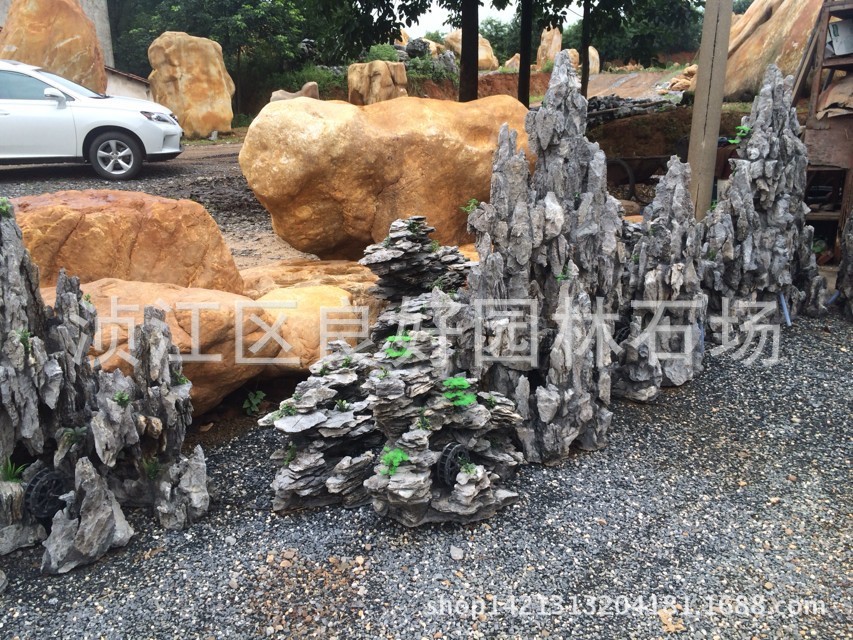 室內(nèi)假山石，室內(nèi)英石山批發(fā)，室內(nèi)景觀石示例圖10