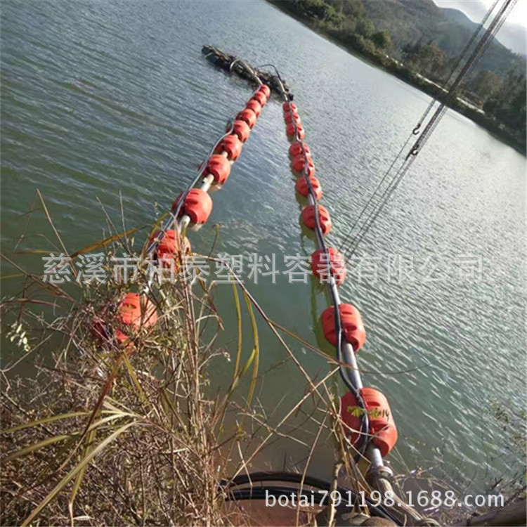 PE管浮球,寧波水上浮桶,各種用途浮筒定制示例圖5
