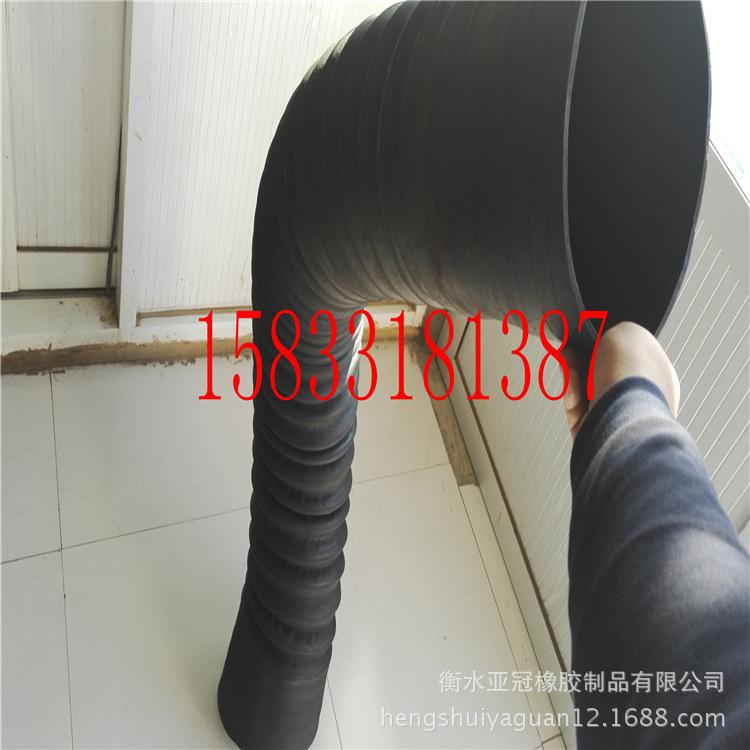 供應低壓大口徑夾布輸水膠管  大口徑鋼絲骨架輸水橡膠管示例圖14