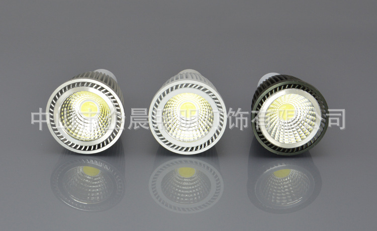 5W GU10 3W射燈 E27螺口 cob車鋁射燈杯 led cob射燈3w 5/7w示例圖15