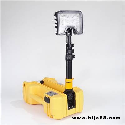抗震救災用便攜式應急燈 輕便式防水充電強光升降泛聚光工作燈