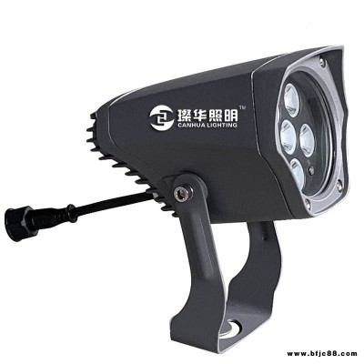璨華照明SK-TGD-D100 LED投射燈6W/12W/24W戶外樓體建筑圓形投光燈