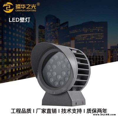 LED戶外壁燈外墻防水庭院別墅花園室外大門墻壁投光燈
