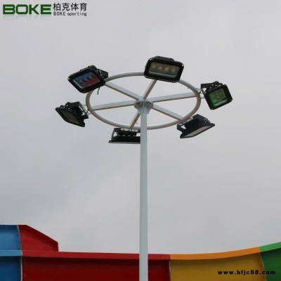 戶(hù)外球場(chǎng)燈桿批發(fā) 12米熱鍍鋅球場(chǎng)燈桿BK-2028 小區(qū)庭院燈燈桿 柏克體育有現(xiàn)貨供應(yīng)