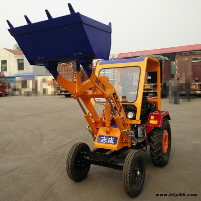 兩驅輪式小鏟車 鏟料上料用裝載機 ZL06小型裝載機 志成