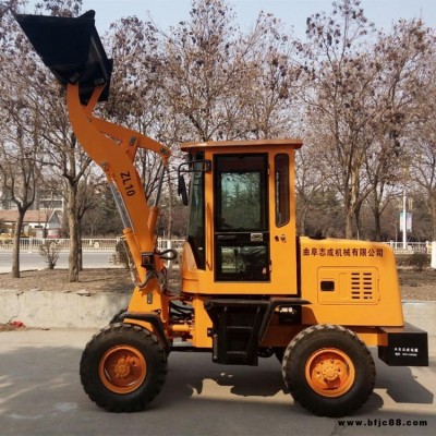 批發工程機械裝載機 廣東直銷輪式裝載機 志成ZL910推土鏟車1T