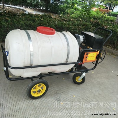 新晨輪式高壓噴藥機 手推式噴霧機 汽油打藥機