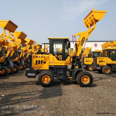 農(nóng)用柴油裝載機(jī) 養(yǎng)殖場(chǎng)小型鏟車 建筑工地輪式四驅(qū)裝載機(jī)