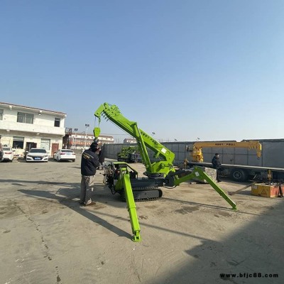 凱信供應KJ-05微型履帶蜘蛛吊車 支腿靈活自如3噸履帶式起重機