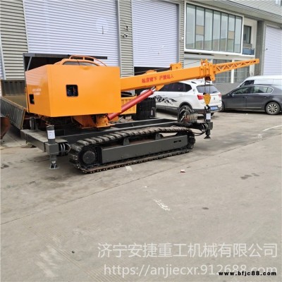 高承重工地履帶吊 10噸鋼制履帶吊車 安捷液壓行走履帶式起重機AJ-DGZ