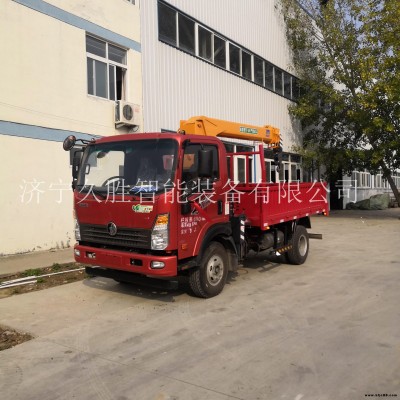 伸縮臂液壓汽車隨車吊 汽車起重機 國五汽車隨車吊 久勝機械js504