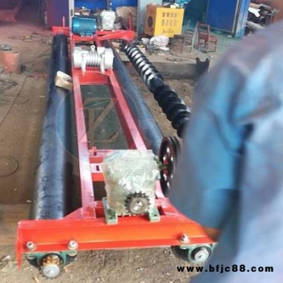 修建公路廠房車間的滾軸式混凝土攤平機 滾筒水泥路面攤鋪機 滾軸混凝土振動梁