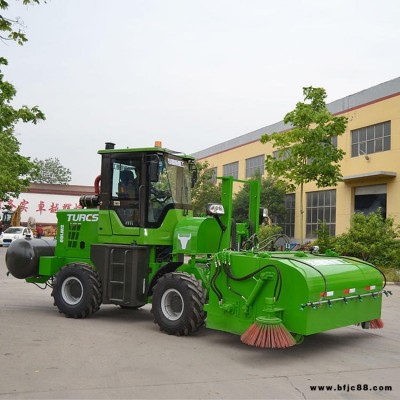 SW380市政道路清掃車 裝載機(jī)清掃機(jī)  垃圾清掃車 公路清掃車   特雷斯