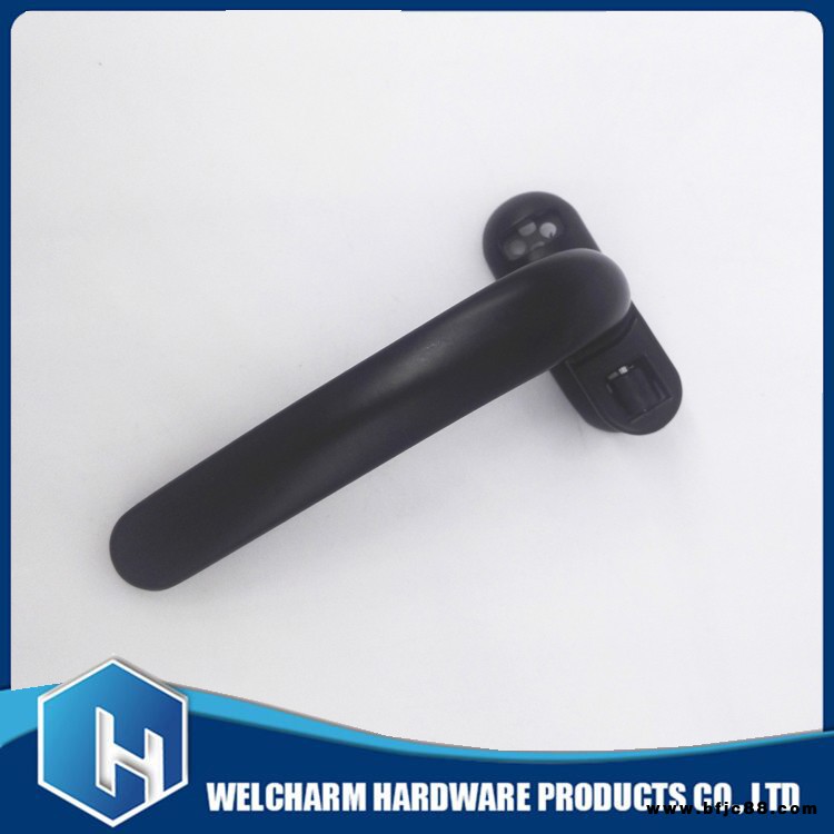 帶輪執手七字鋼塑執手門窗執手鎖HCW-H717