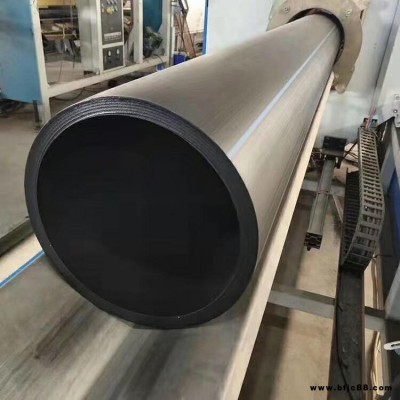 河北生產廠家 200PE給水管 PE排污管 滲水管開挖排水管