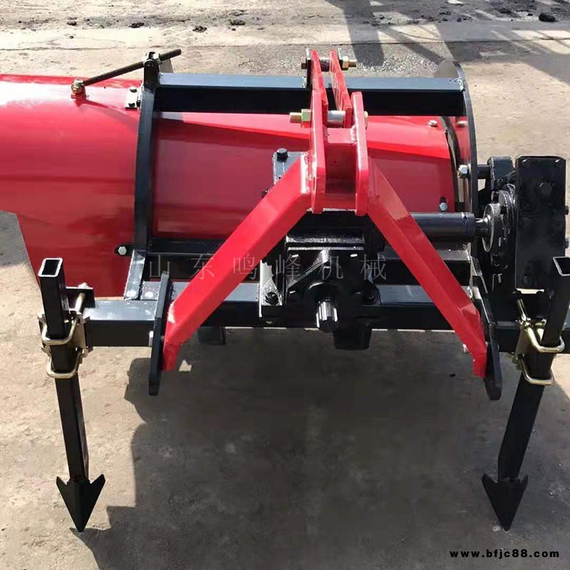 雙齒輪箱葡萄埋藤機 鳴峰牌果樹覆土機 單側培土機價格