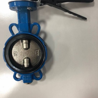 D7A1X-10/16Q對夾手柄蝶閥 手柄蝶閥耐高溫廠家價格