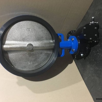 D7A1X-10/16Q溝槽手柄蝶閥 對(duì)夾式手柄蝶閥圖片